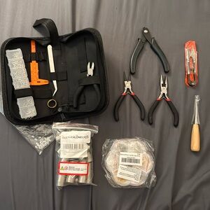 Jewelry making kit & supplies NEVER USED